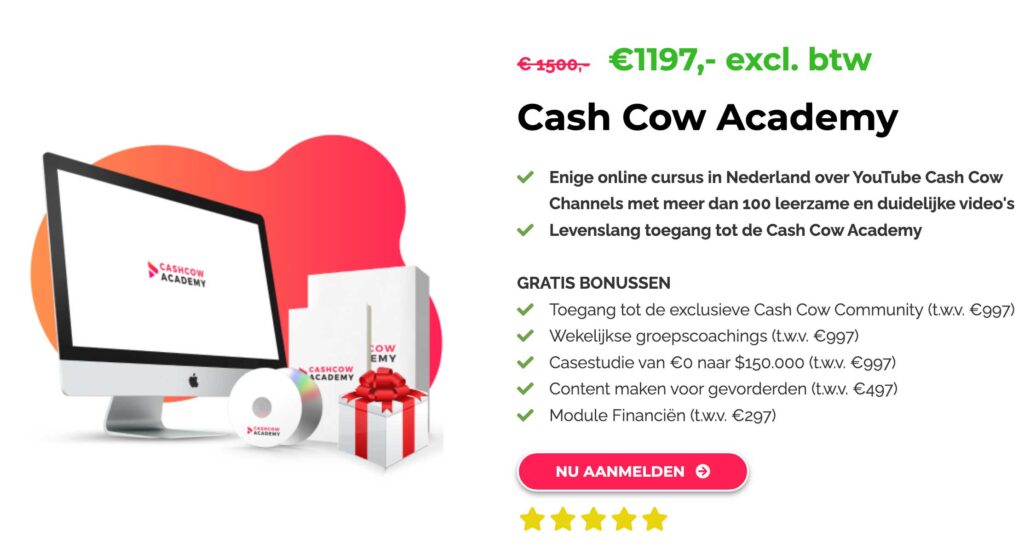 Cash-Cow-aanmelden